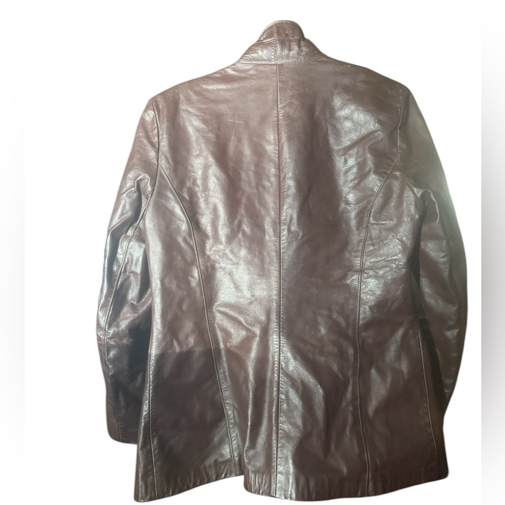 1970s Vintage Ladies Leather Jacket size 12 Excellent vintage condition Fall - Picture 2 of 6